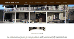 Desktop Screenshot of dunstanhouse.co.nz