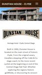 Mobile Screenshot of dunstanhouse.co.nz